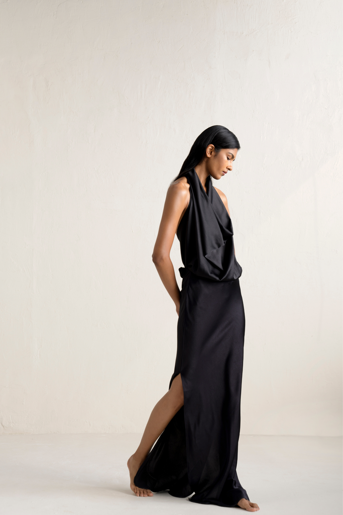 Rongu Silk Skirt Set