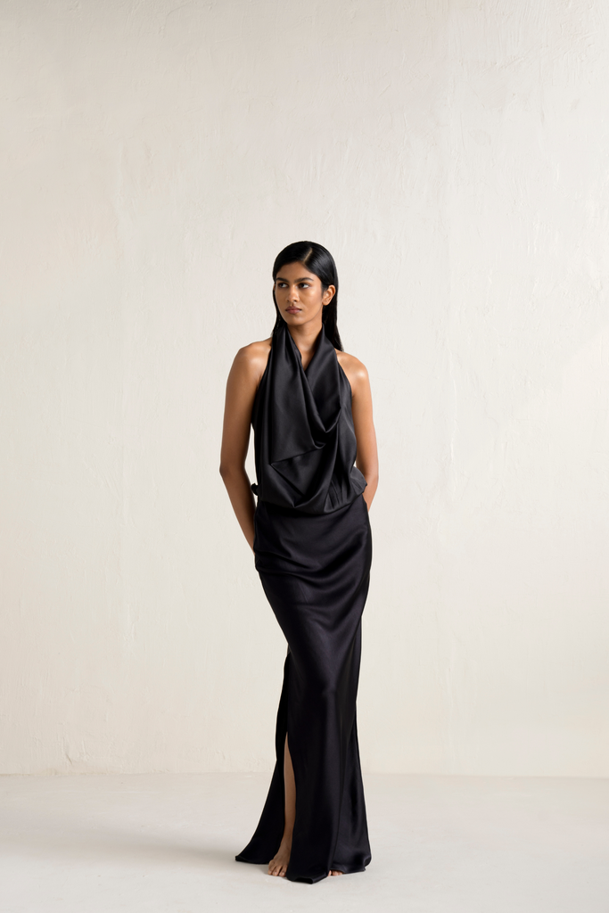 Rongu Silk Skirt Set
