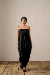 Lila Silk Tie Up Dress
