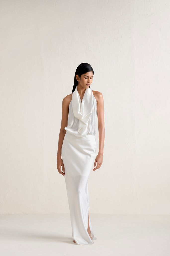 Rongu Silk Skirt Set