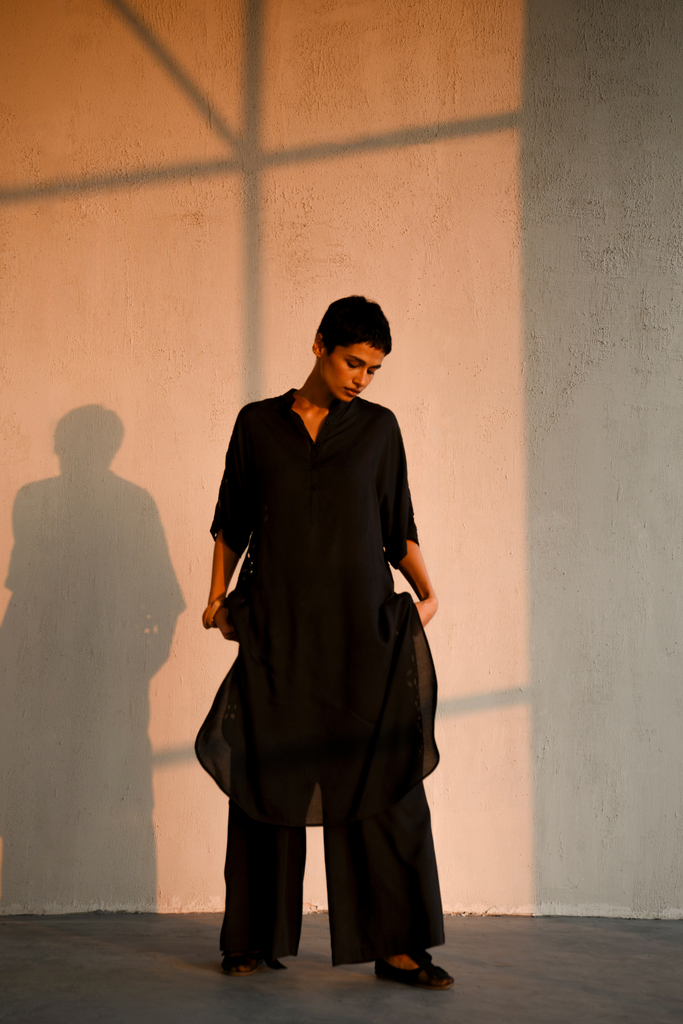 Saachi Cotton Cutwork Kurta