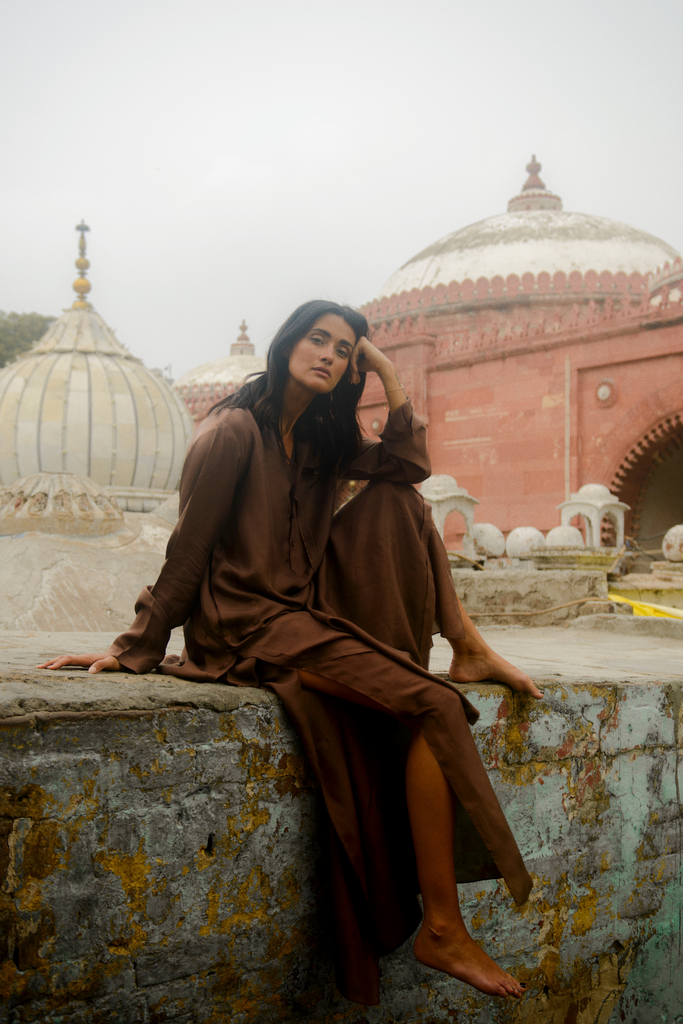 Rayi Silk Kurta Set