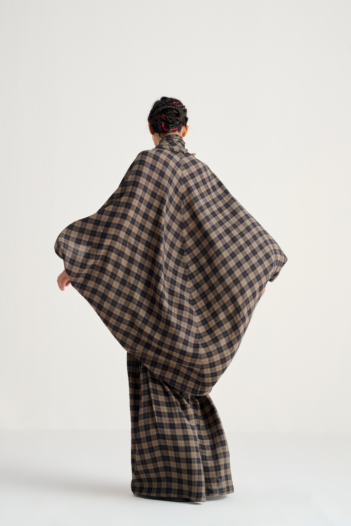 Almas Pashmina Wool Robe Set