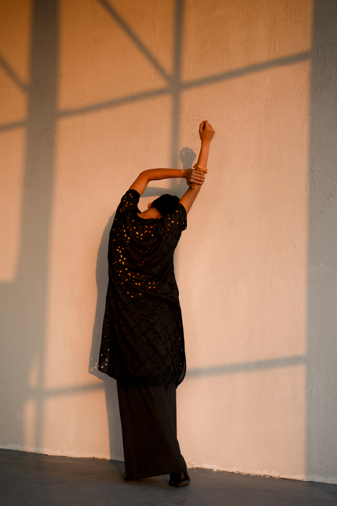 Saachi Cotton Cutwork Kurta