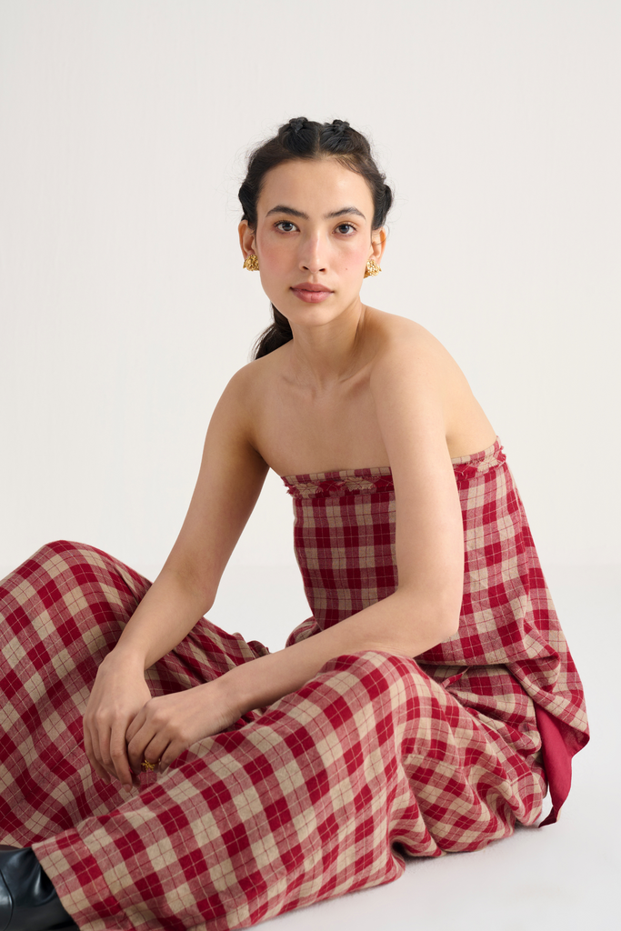 Az Pashmina Wool Tie Up Set