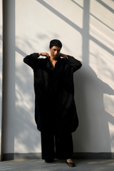 Koh Pashmina Wool Kurta Set