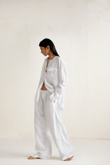 Ikou Unisex Linen Pant Set