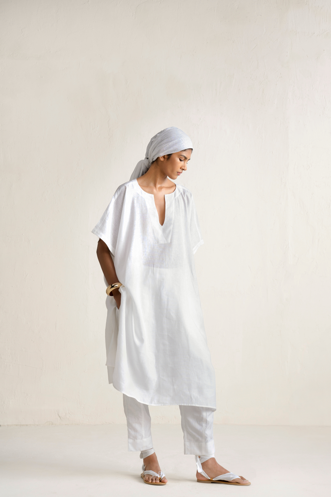 Kosho Linen Kaftan Set
