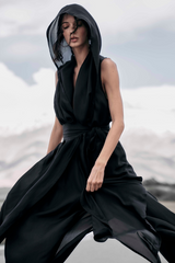 Kamya Silk Cape Set