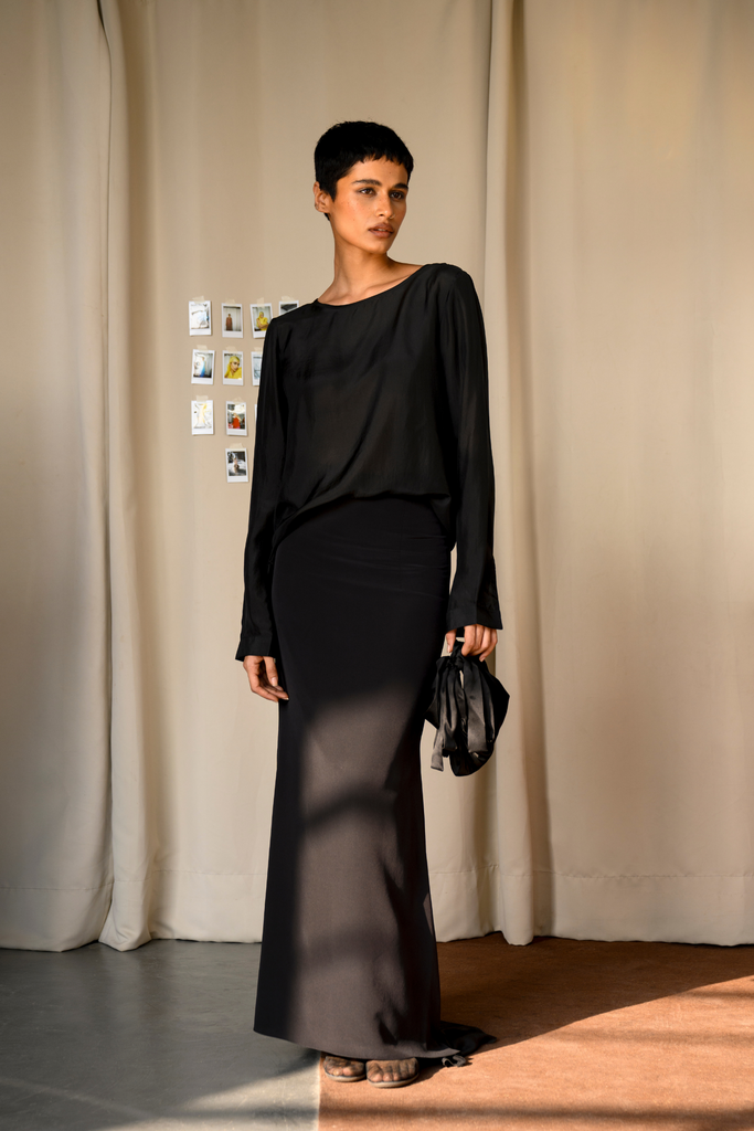 Freya Silk Skirt Set