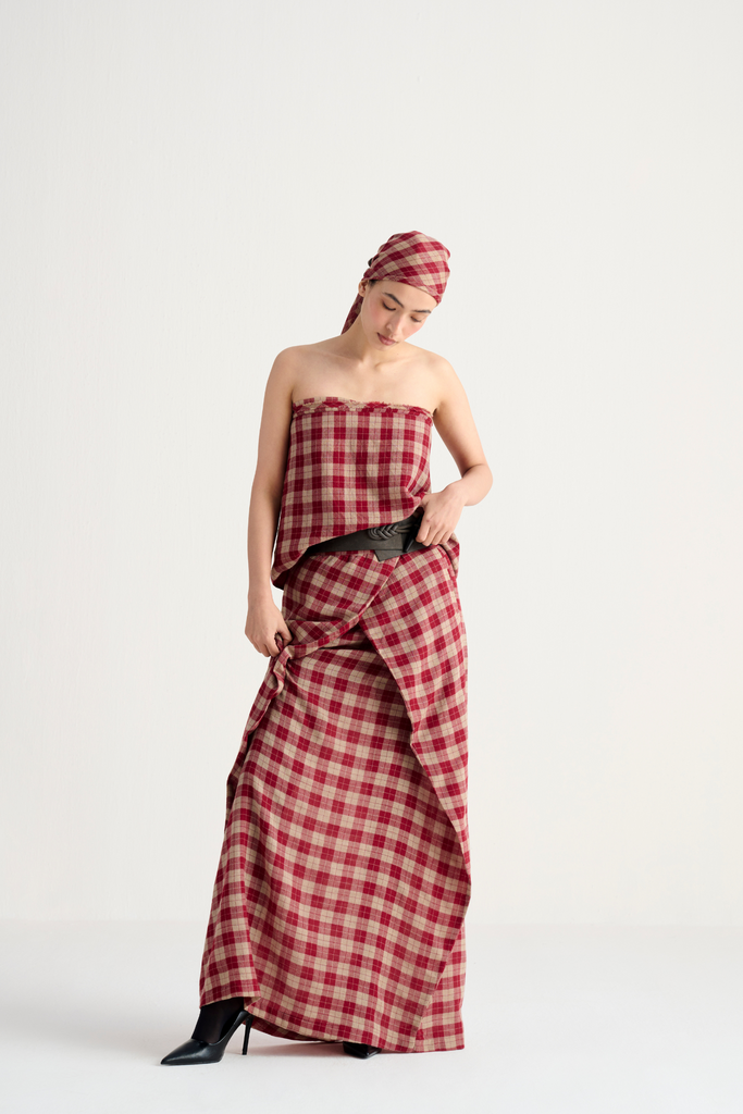 Gul Pashmina Wool Skirt Set