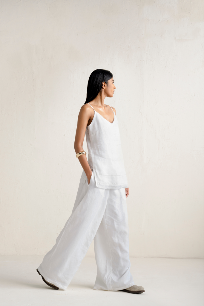 Yoi Linen Camisole Set