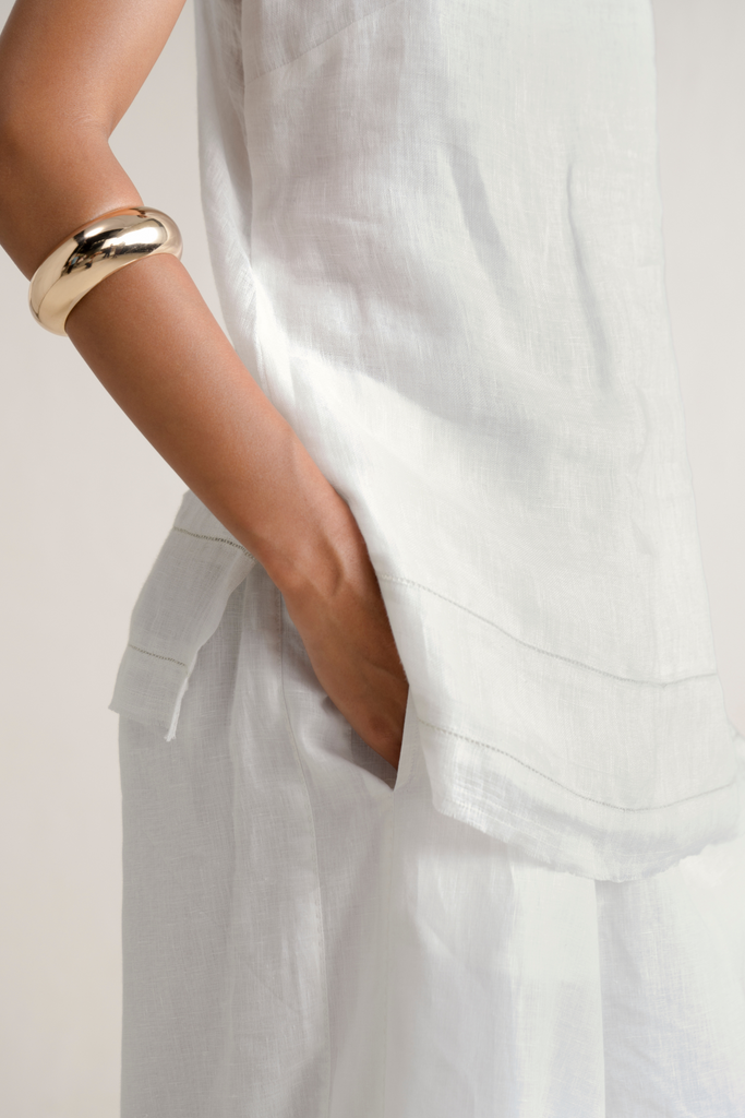 Yoi Linen Camisole Set
