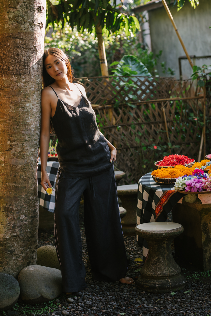 Yoi Linen Camisole Set