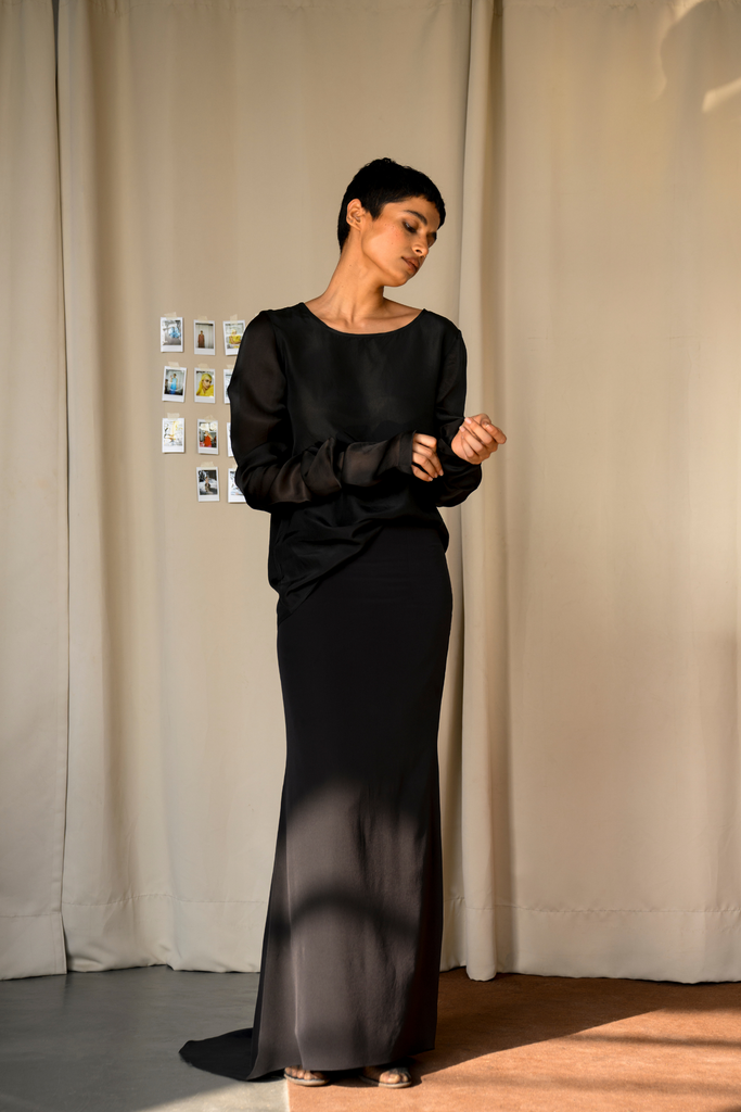 Freya Silk Skirt Set