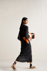Bindu Linen Wrap Skirt