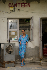 Vani Madras Check Sarong Dress