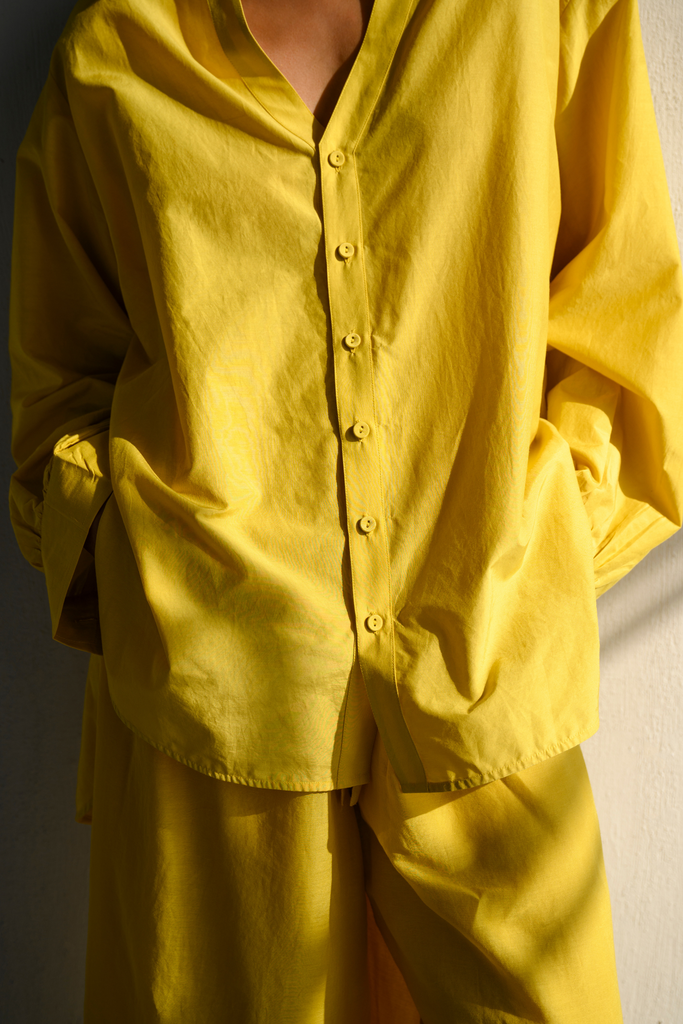 Ushna Cotton Shirt Set