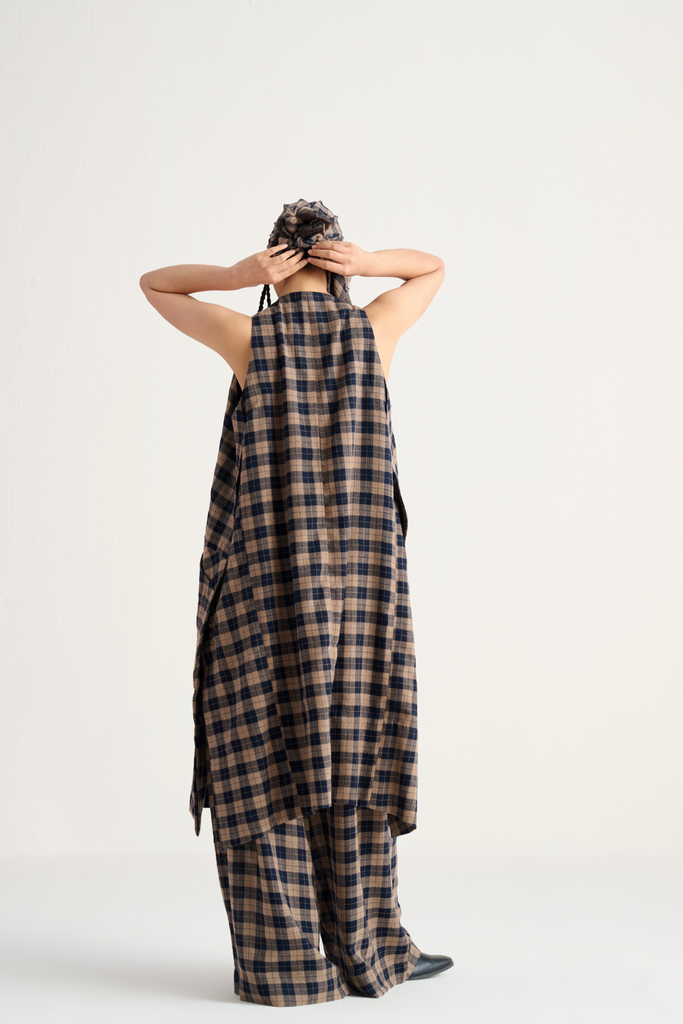 Kol Pashmina Wool Long Vest