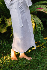 Bindu Linen Wrap Skirt