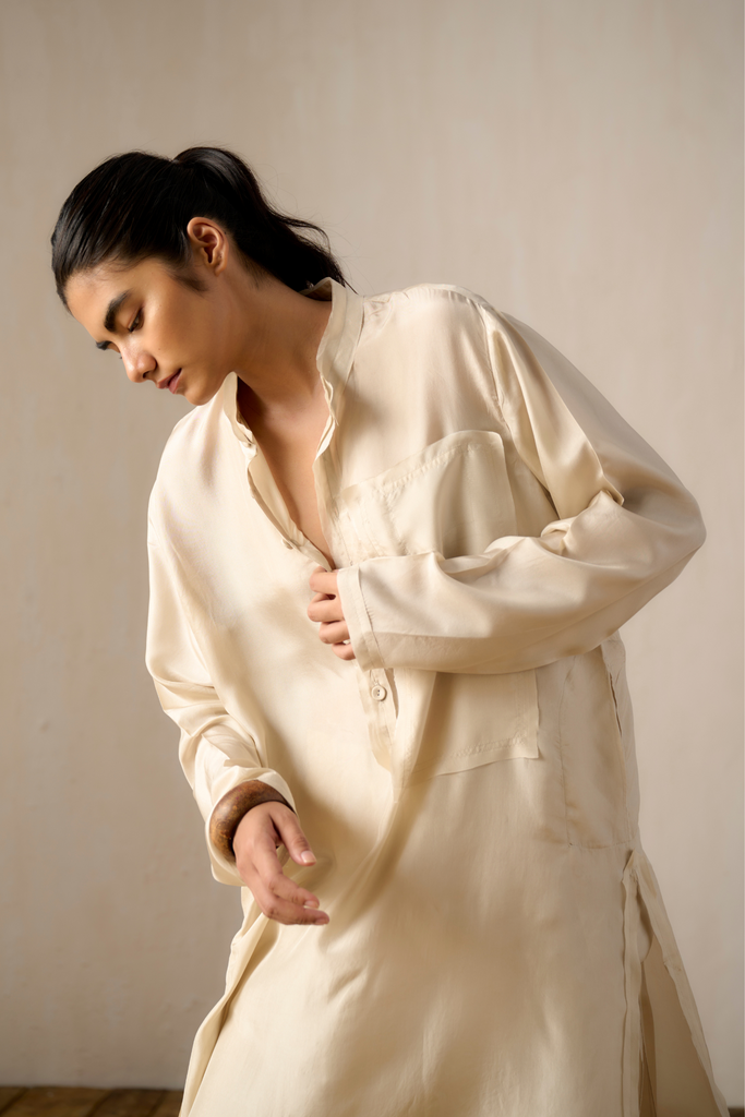 Rayi Silk Kurta Set