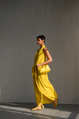 Solana Cotton Knotted Dress