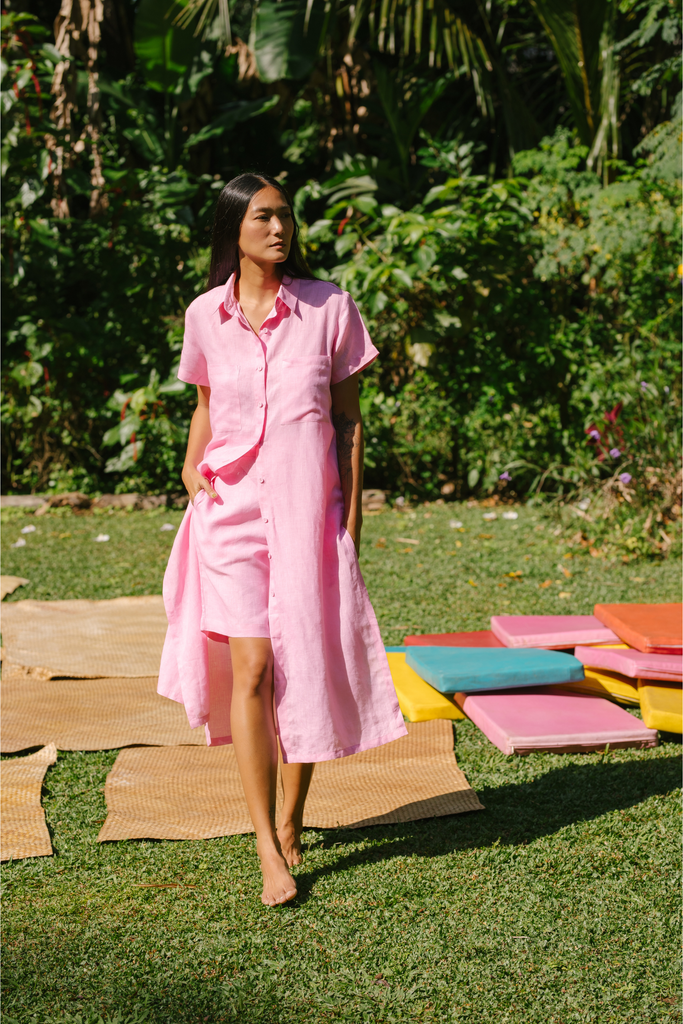 Shatsu Linen Shirt Set