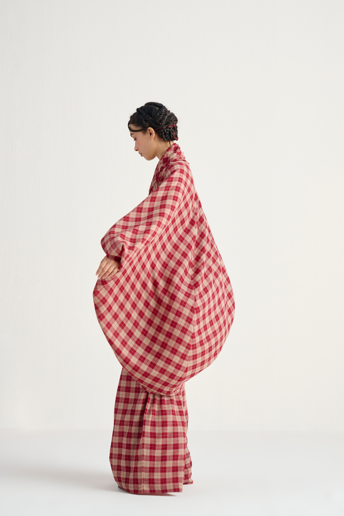 Almas Pashmina Wool Robe Set