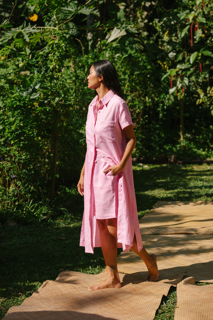 Shatsu Linen Shirt Set