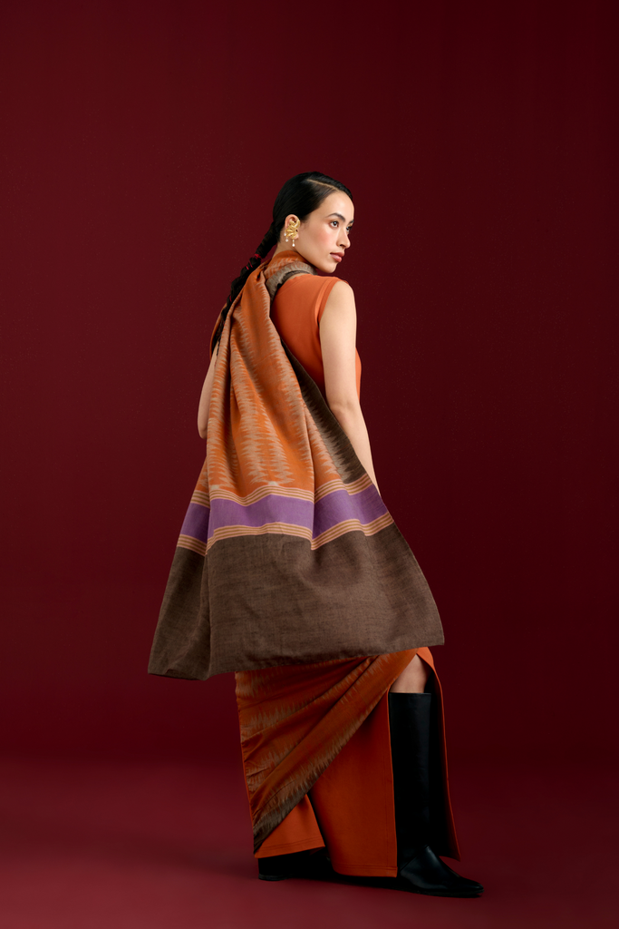 Madu Pashmina Sari Dress