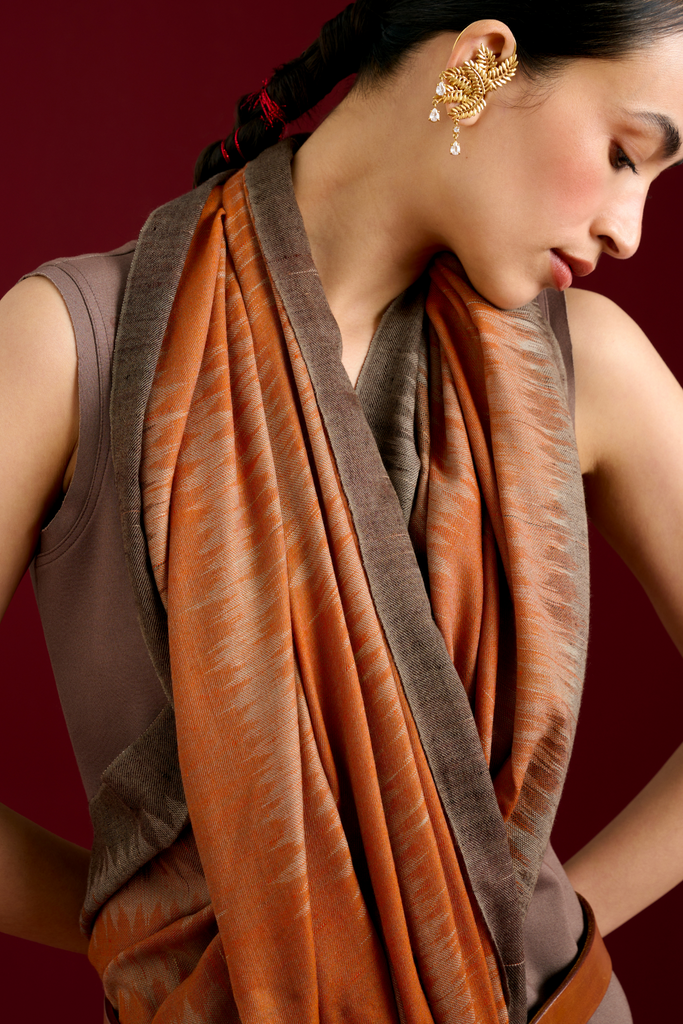 Madu Pashmina Sari Dress