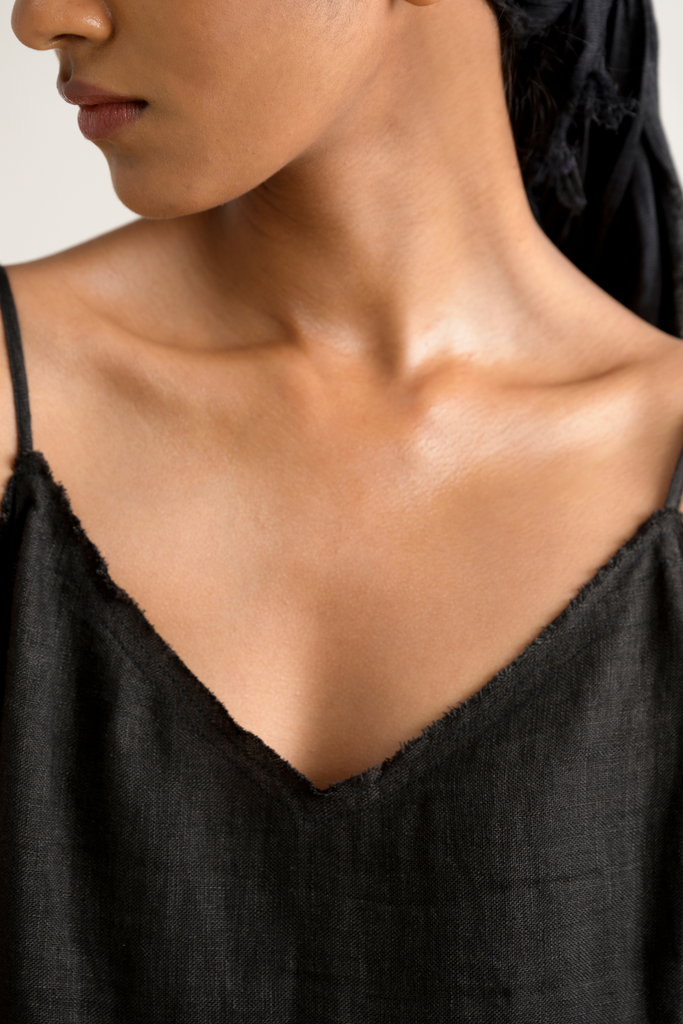 Uma Linen Slip Dress