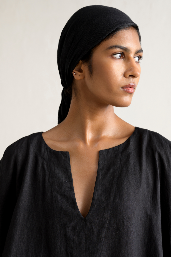 Kosho Linen Kaftan Set