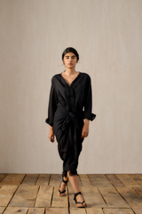 Shiba Cotton Sarong Dress