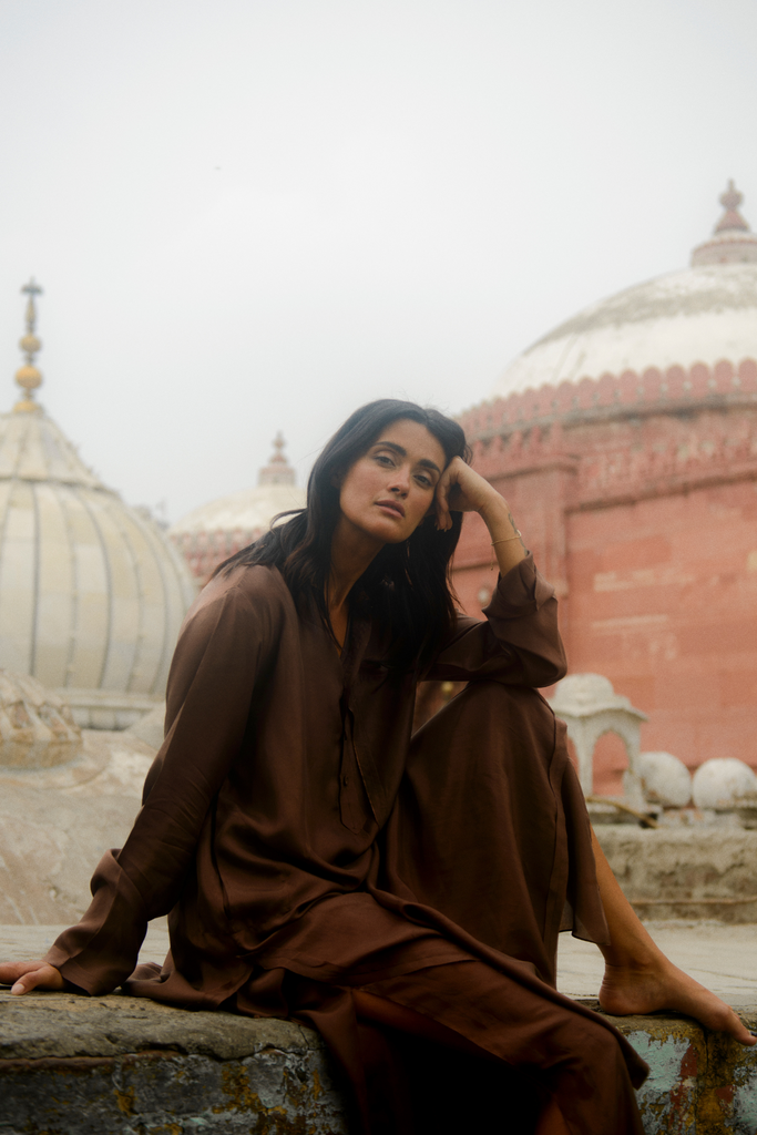 Rayi Silk Kurta Set