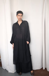 Koh Pashmina Wool Kurta Set