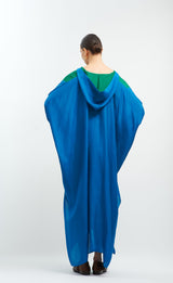 Viso Silk Hooded Kaftan