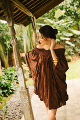 Farishta Appliqué Silk Dress