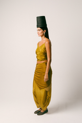 Rimba Silk Dhoti Set