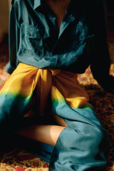 Lina Ombre Silk Sarong Set
