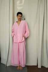 Ushna Cotton Shirt Set