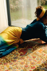 Lina Ombre Silk Sarong Set