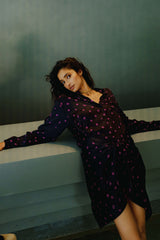 Nisha Bandhani Sarong Dress