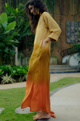 Keli Ombre Silk Kaftan