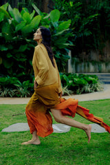 Keli Ombre Silk Kaftan
