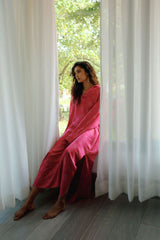 Suma Silk Bandhani Kaftan