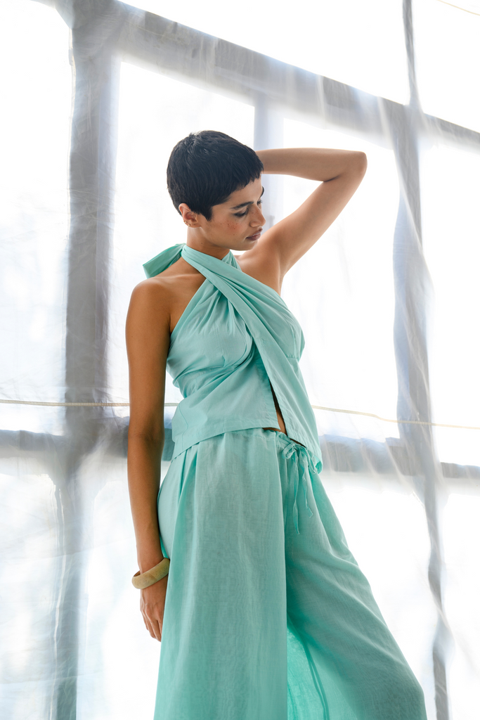 Ushna Cotton Wrap Set