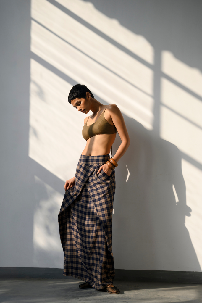 Nay Pashmina Wool Skirt