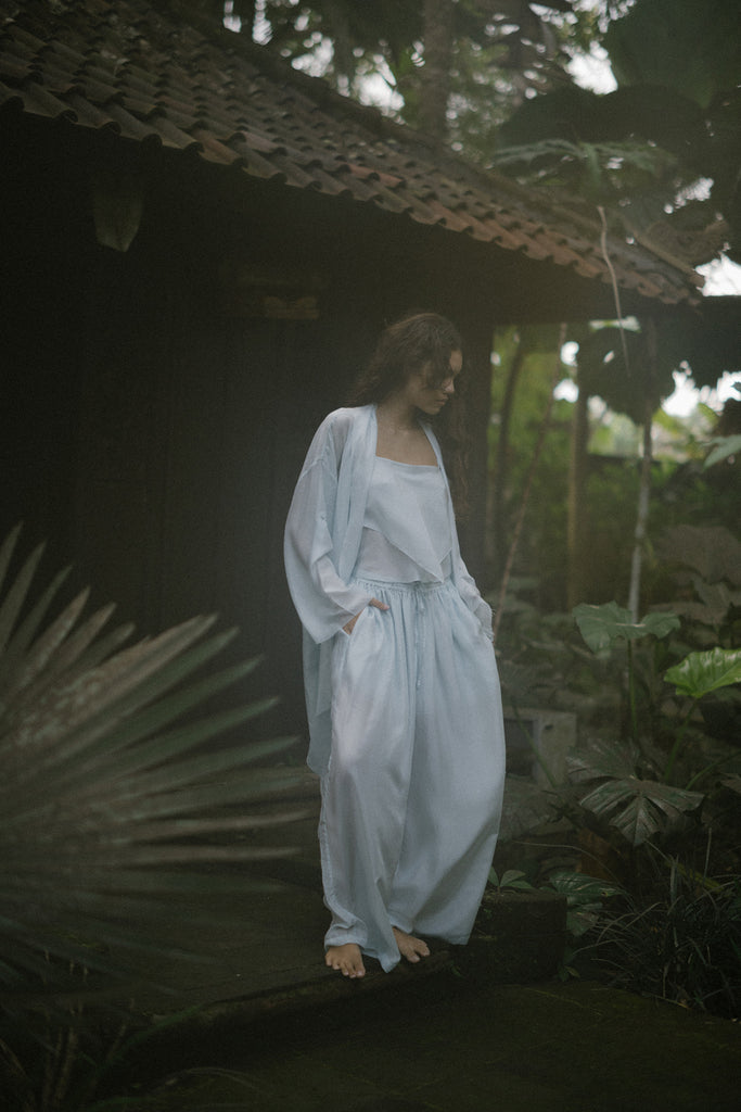 Dhyana Silk Cape Set