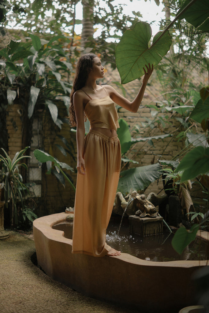 Dhyana Silk Pant Set